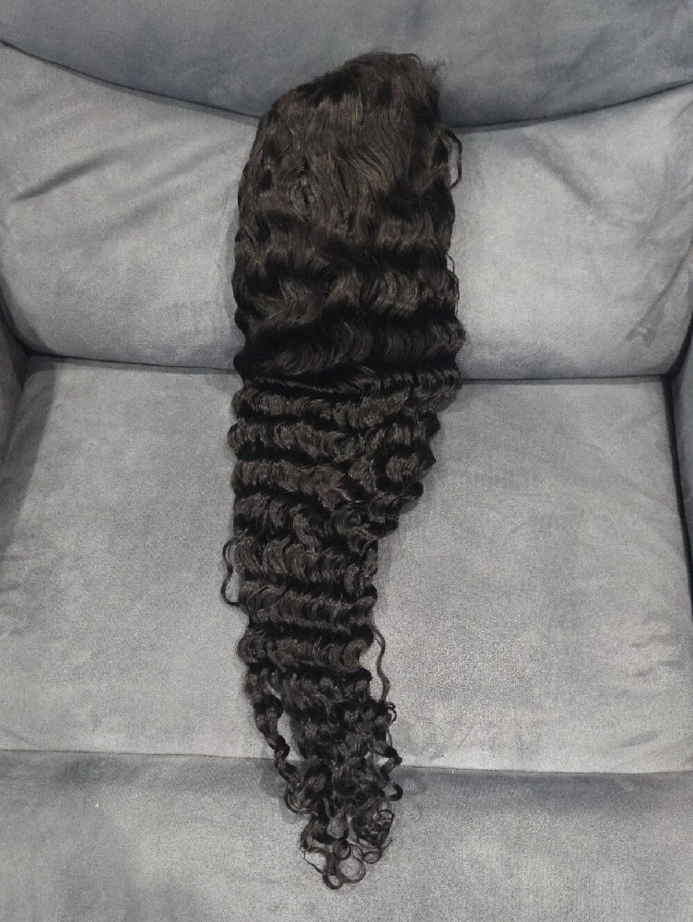 Wear and Go Glueless Wig Human Hair 7x5 Lace Closure Deep Wave 24 Inch